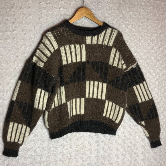 Vintage Byford‎ All Pure Wool Crew Neck Sweater Size Large - Picture 1 of 6